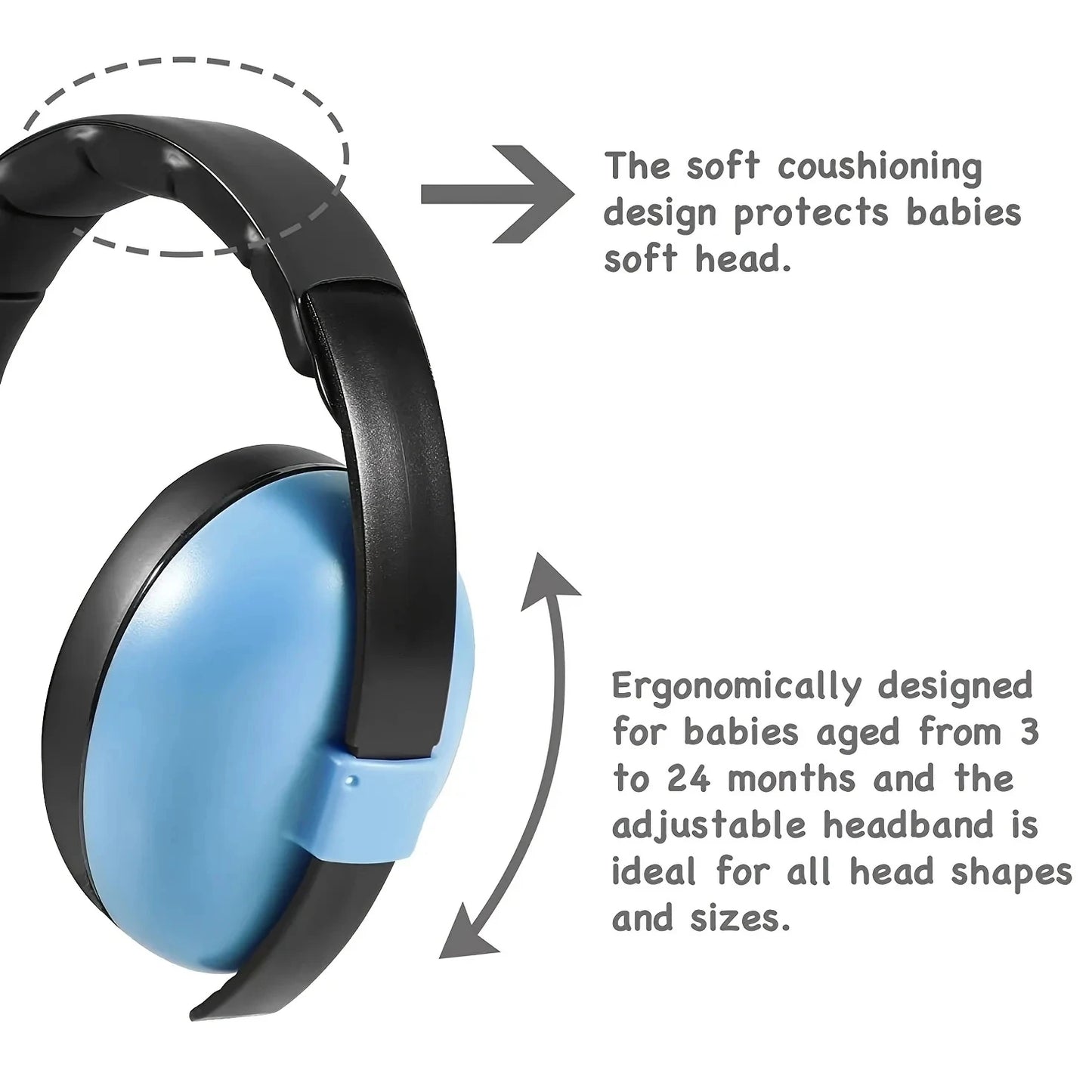 Pastel Coloured Noise Cancelling Headphones - Autistic Flare
