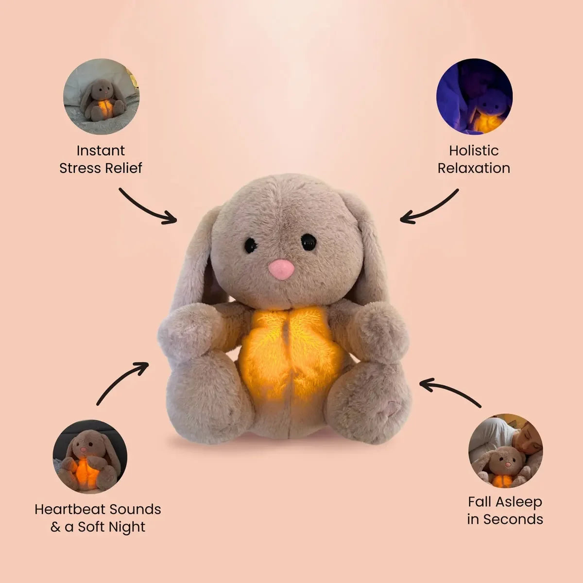 Calming Rabbit Buddy - Autistic Flare